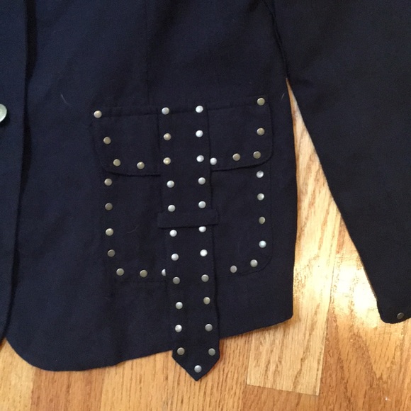 Chic Studded Carole Little Jacket - Petite PM - Picture 2 of 8
